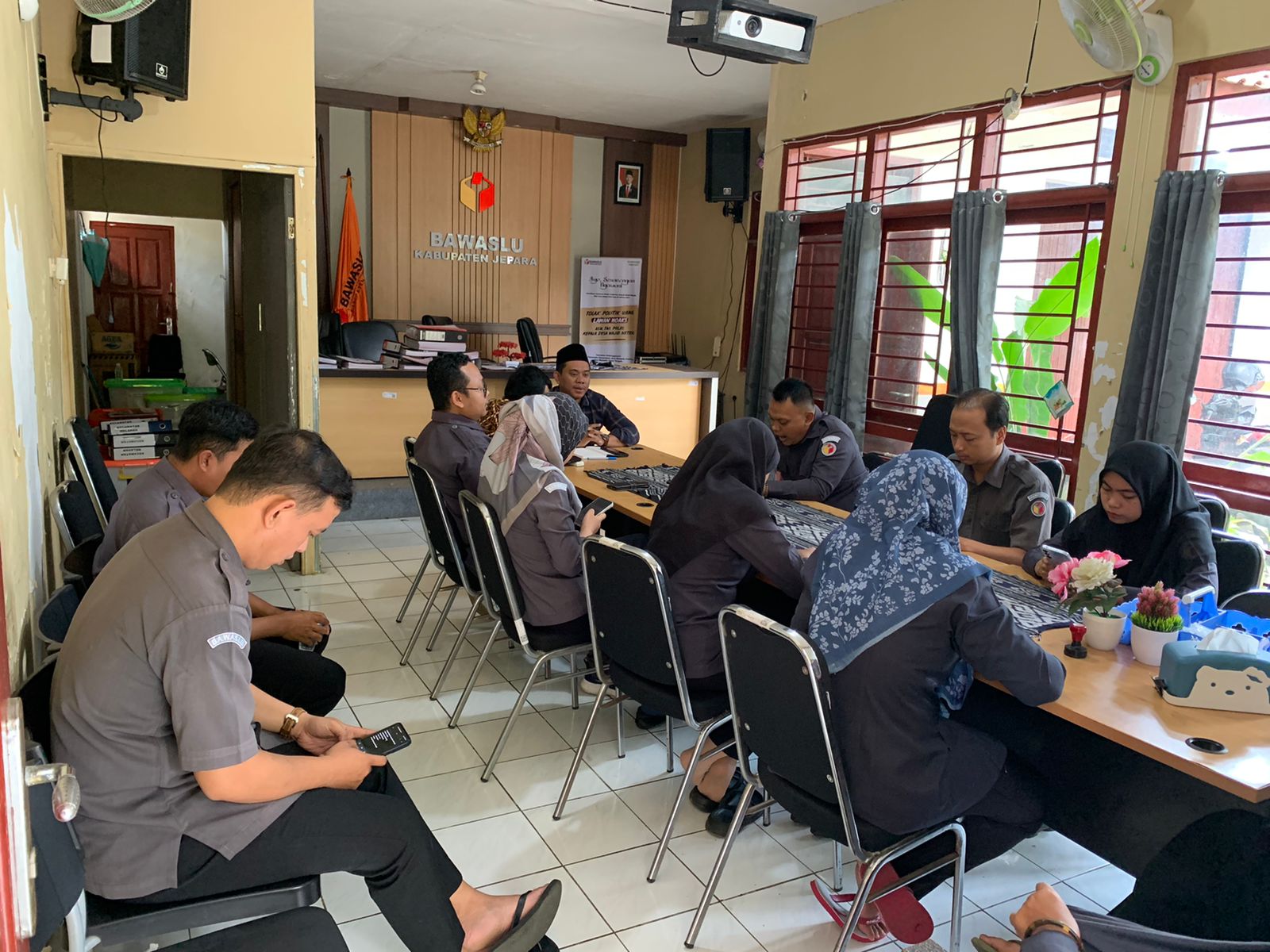 Rapat Kerja internal Bawaslu Kabupaten Jepara