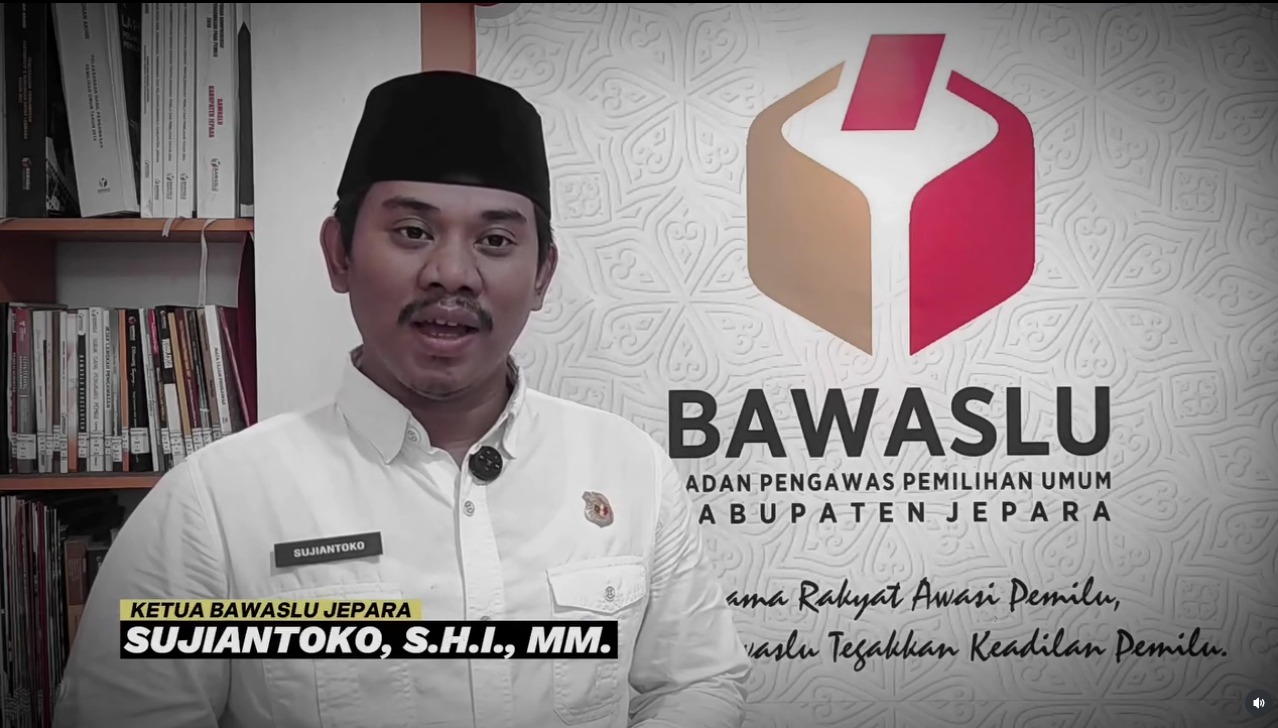Bawaslu Jepara menyampaikan ucapan selamat Dirgahayu Bhayangkara ke-79 yang diperingati pada tanggal 1 Juli 2025
