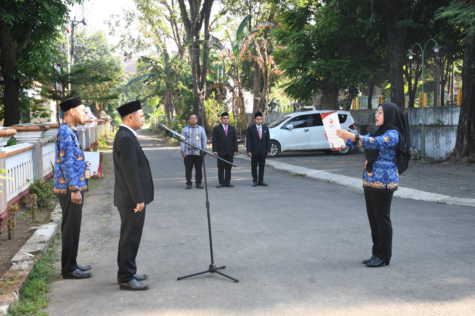 Bawaslu Jepara menggelar upacara bendera untuk memperingati Hari Ulang Tahun (HUT) ke-80 Kemerdekaan Republik Indonesia