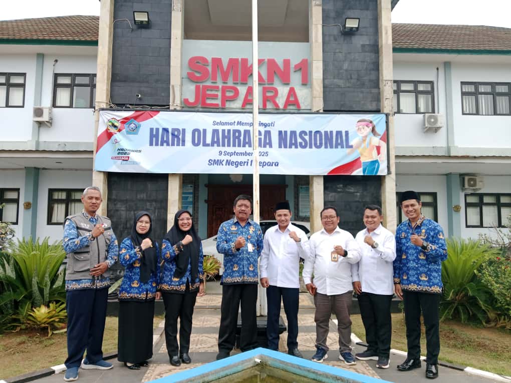 Bawaslu Jepara menggelar koordinasi dengan SMK Negeri 1 Jepara terkait pendidikan demokrasi dan sosialisasi pengawasan partisipatif