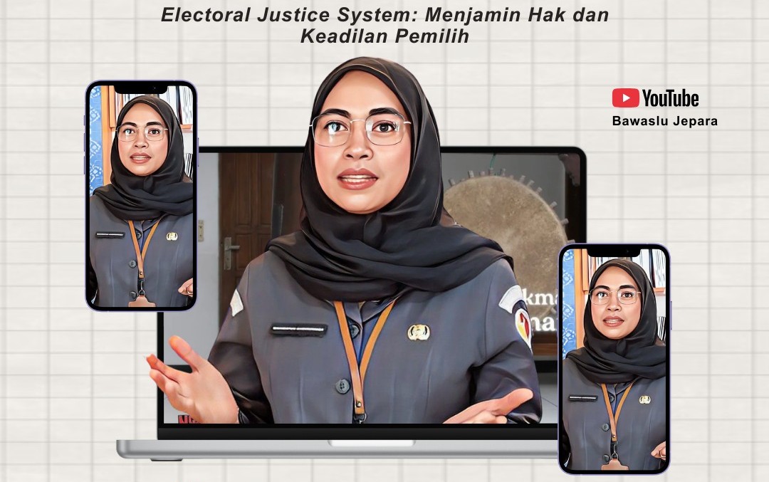 Staf Bawaslu Kabupaten Jepara, Laili Anisah, dalam program "Ngabuburit Pengawasan"