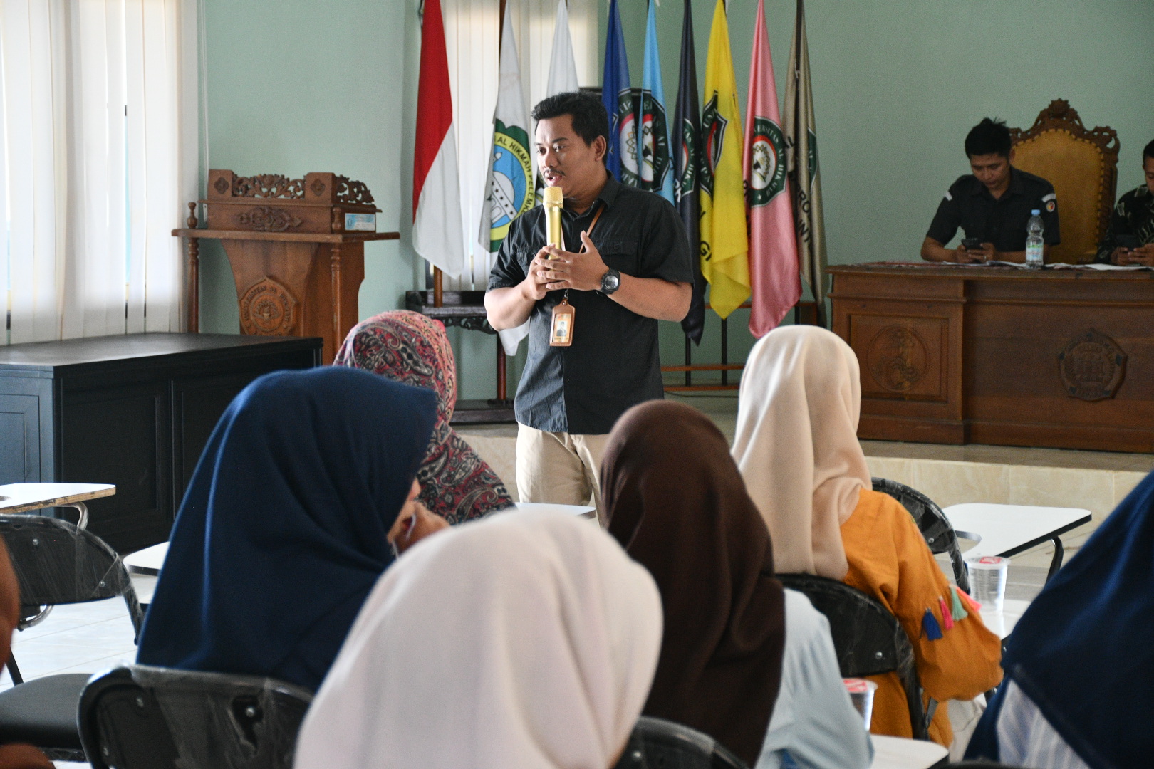 Bawaslu Kabupaten Jepara kembali menyelenggarakan Kelas Penyelesaian Sengketa Proses Pemilu bagi mahasiswa Universitas Al-Hikmah Jepara (UAJ), Selasa (22/9).