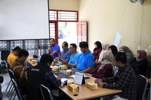 Pelaksanaan Rapat Pokja Pengawasan Administrasi dan Dana Hibah