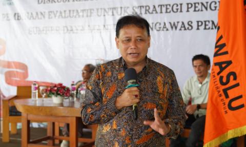 Kegiatan Diskusi Kelompok Terpumpun (FGD) Pembinaan Evaluasi Untuk Strategi Pengembangan SDM Pengawas Pemilu