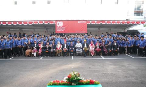 Upacara Peringatan Hut ke-80 RI di Kantor Bawaslu