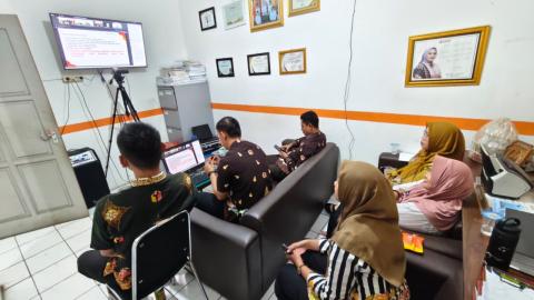Bawaslu Jepara mengikuti secara virtual Kick Off Orientasi Pegawai Pemerintah dengan Perjanjian Kerja (PPPK) Bawaslu Tahun 2025 yang diselenggarakan oleh Bawaslu Republik Indonesia (RI)
