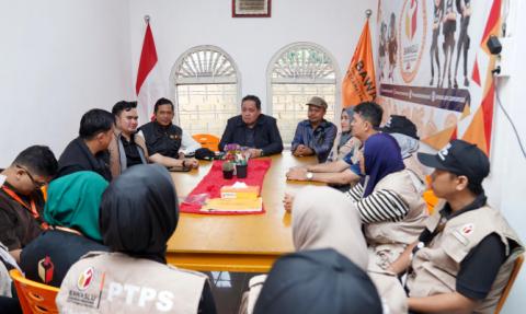 pemantauan kesiapan TPS di Pangkal Pinang