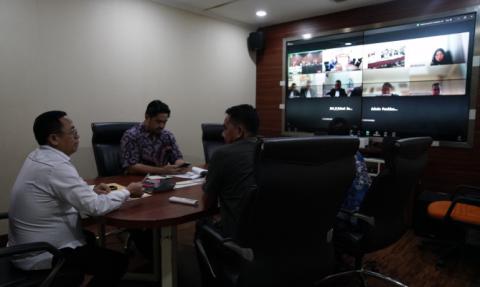 Bawaslu mendampingi Bawaslu Provinsi menghadiri sidang PHPU 2024 secara daring pada Selasa (2/9/2025)