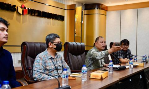 Anggota Bawaslu Totok Haryono dalam Rapat Persiapan Sidang MK di Gedung Bawaslu, Jakarta, Kamis (4/9/2025)