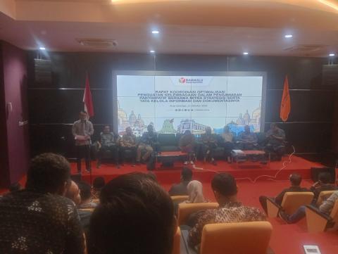 Rapat Koordinasi Optimalisasi Penguatan Kelembagaan dalam Pengawasan Partisipatif bersama Mitra Strategis serta Tata Kelola Informasi dan Dokumentasi