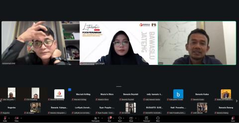 Bawaslu Kabupaten Jepara kembali menyelenggarakan Webinar Literasi Pojok Pengawasan Volume XIV pada Senin (8/6) dengan tema “Pengembangan Literasi Pengawasan di Era Digital”.