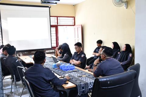 Knowladge Sharing Penanganan Pelanggaran, Selasa (22/6).