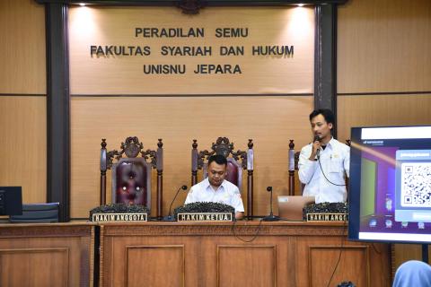 Bawaslu Kabupaten Jepara melaksanakan penutupan Kelas Penyelesaian Sengketa Proses Pemilu Tahun 2026 di Universitas Islam Nahdlatul Ulama (UNISNU) Jepara, Rabu (21/10).