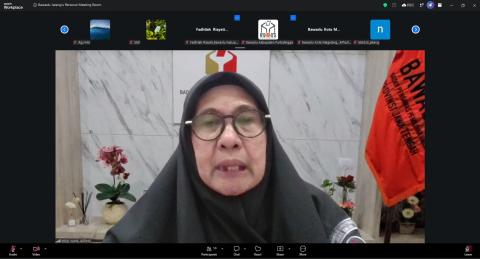 Bawaslu Jepara mengikuti Rapat Koordinasi Kesekretariatan bagi 15 Kabupaten/Kota yang ditetapkan sebagai Unit Kerja Mandiri (UKM) di lingkungan Bawaslu Provinsi Jawa Tengah. Kegiatan dilaksanakan secara daring melalui Zoom Meeting pada Senin (5/10).