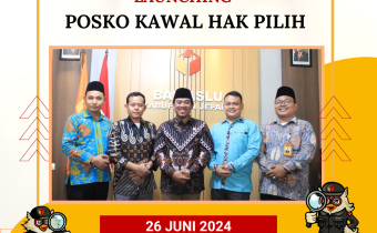 Bawaslu Kabupaten Jepara Launching Posko Kawal Hak Pilih