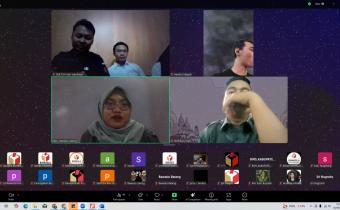 Staf Divisi Pencegahan, Parmas Humas mengikuti Rapat Konsolidasi Data Pencegahan Tahun 2025 melalui zoom meeting