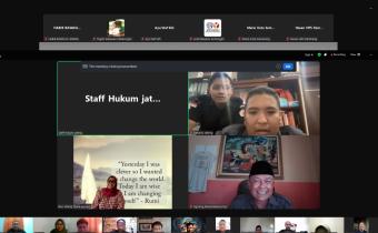 Bawaslu Jepara mengikuti Rapat Koordinasi Rencana Kegiatan Divisi Hukum Pasca Tahapan Pemilihan 2024 yang diselenggarakan oleh Bawaslu Provinsi Jawa Tengah secara daring