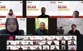 Bawaslu Kabupaten Jepara mengikuti kegiatan diskusi daring "Selasa Menyapa" yang diselenggarakan oleh Bawaslu Provinsi Jawa Tengah melalui zoom meeting