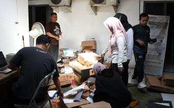 Bawaslu Kabupaten Jepara melaksanakan kegiatan penataan arsip di lingkungan sekretariat