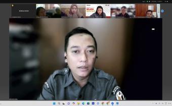 Bawaslu Jepara mengikuti kegiatan “Sosialisasi Masa Sanggah Penilaian Keterbukaan Informasi Publik” yang diselenggarakan oleh Bawaslu Provinsi Jawa Tengah secara daring melalui Zoom Meeting