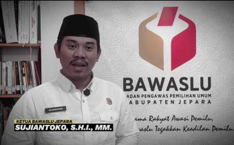 Bawaslu Jepara menyampaikan ucapan selamat Dirgahayu Bhayangkara ke-79 yang diperingati pada tanggal 1 Juli 2025