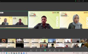 Bawaslu Jepara mengikuti kegiatan Literasi Pojok Pengawasan yang diselenggarakan oleh Bawaslu Provinsi Jawa Tengah secara daring