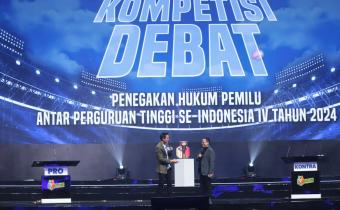 Kompetisi Kompetisi Debat Penegakan Hukum Pemilu IV Tahun 2024