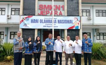 Bawaslu Jepara menggelar koordinasi dengan SMK Negeri 1 Jepara terkait pendidikan demokrasi dan sosialisasi pengawasan partisipatif