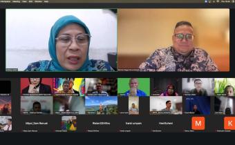 Ketua Bawaslu Rahmat Bagja saat menjadi dosen tamu Universitas Muhamadiyah Jakarta (UMJ) via daring, Kamis, (8/12/2026).