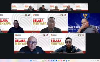 Bawaslu Kabupaten Jepara mengikuti diskusi daring "Selasa Menyapa" yang digelar Bawaslu Provinsi Jawa Tengah, Selasa (13/1). Diskusi ini fokus membedah UU No. 1 Tahun 2026 tentang Penyesuaian Pidana dan dampaknya terhadap penegakan hukum pidana pemilu.