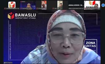 Bawaslu Jepara mengikuti Rapat Sosialisasi Surat Edaran Sekretaris Jenderal Nomor 2 Tahun 2026 tentang Pelaporan dan Deklarasi Konflik Kepentingan di lingkungan Bawaslu, Bawaslu Provinsi, dan Bawaslu Kabupaten/Kota melalui daring