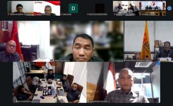 Bawaslu Kabupaten Jepara Hadir dalam Pembinaan dan Evaluasi Bawaslu/Panwaslih Provinsi serta Bawaslu/Panwaslih Kabupaten/Kota yang digelar secara daring