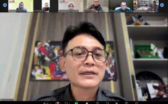 Bawaslu Jepara mengikuti kegiatan Pojok Pengawasan bertema “Quo Vadis Pengawasan Data Pemilih Berkelanjutan 2026” yang digelar daring