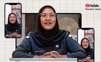 Kultum Ngabuburit Pengawasan disampaikan oleh Nurul Khotimatul K., Staf Bawaslu Kabupaten Jepara Divisi Pencegahan, Partisipasi Masyarakat, dan Hubungan Masyarakat