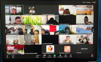 Bawaslu Kabupaten Jepara mengikuti Rapat Koordinasi Kehumasan yang diselenggarakan oleh Badan Pengawas Pemilihan Umum Republik Indonesia secara daring melalui Zoom Meeting