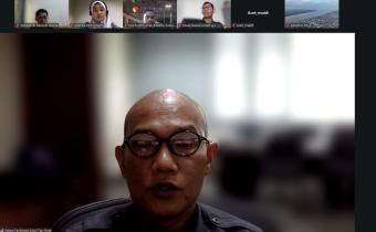 Bawaslu Jepara mengikuti kegiatan Pembinaan dan Evaluasi Bawaslu/Panwaslih Provinsi serta Bawaslu/Panwaslih Kabupaten/Kota yang diselenggarakan secara daring melalui Zoom Meeting, Selasa (31/3).