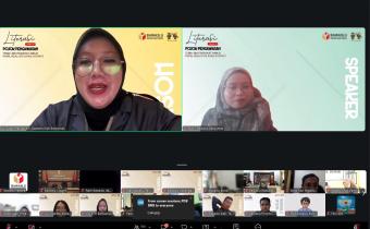 Bawaslu Kabupaten Jepara mengikuti kegiatan Literasi Pojok Pengawasan Vol. 13 yang mengangkat tema “Masyarakat Awasi PDPB, Realistis atau Utopis?” melalui zoom meeting pada Senin, (18/5).