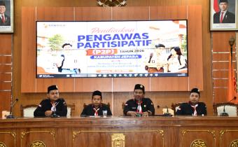 Bawaslu Kabupaten Jepara menyelenggarakan Pendidikan Pengawas Partisipatif (P2P) Tahun 2026 bertema “Berfungsi dan Bergerak untuk Pemilu 2029 yang Bermartabat” pada Rabu, (29/7).