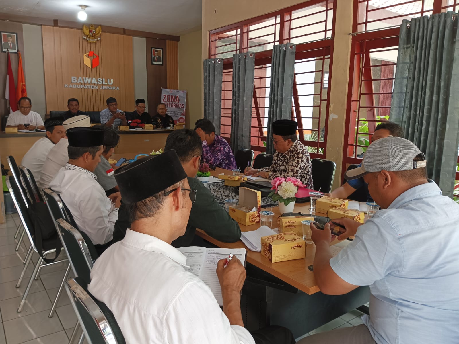 rapat panwascam jepara